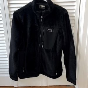 CB soft fleece full zip jacket-women’s medium!  Stretch fabric to fit snug!